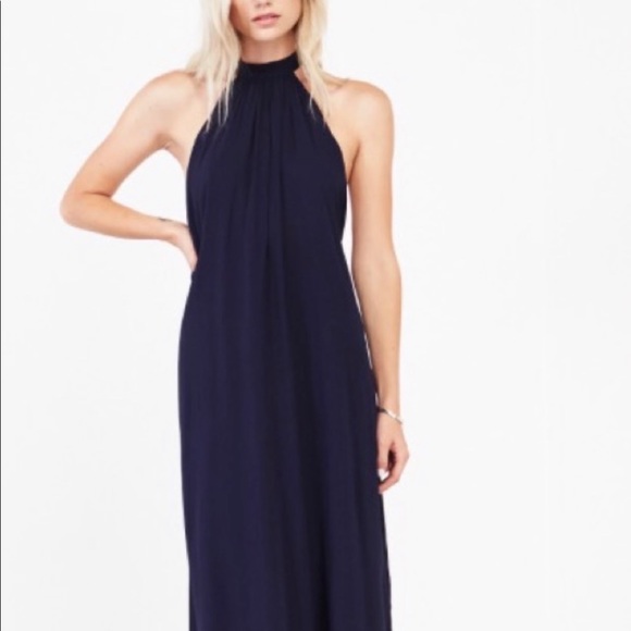 Reformation Navy Blue Isabel dress XS/S - Picture 4 of 4